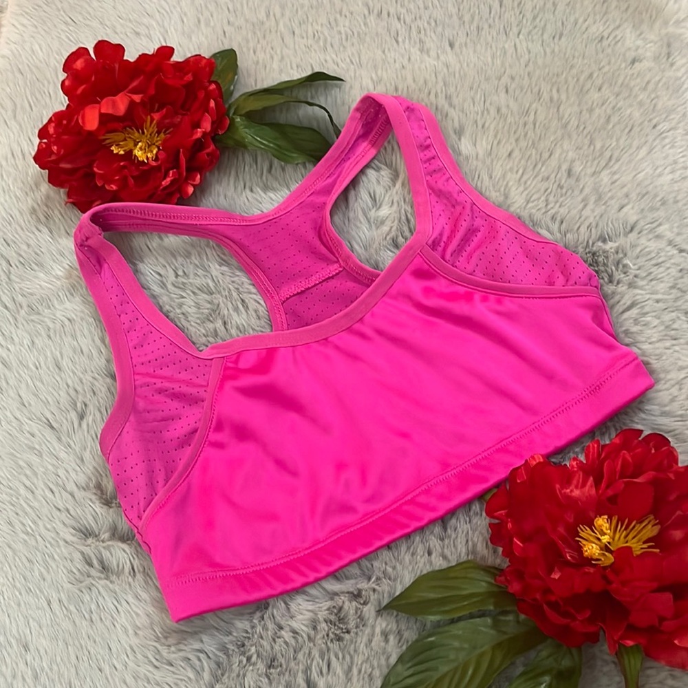 Hot Pink Sports Bra